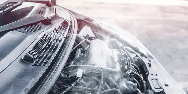 Engine overheating caused by friction