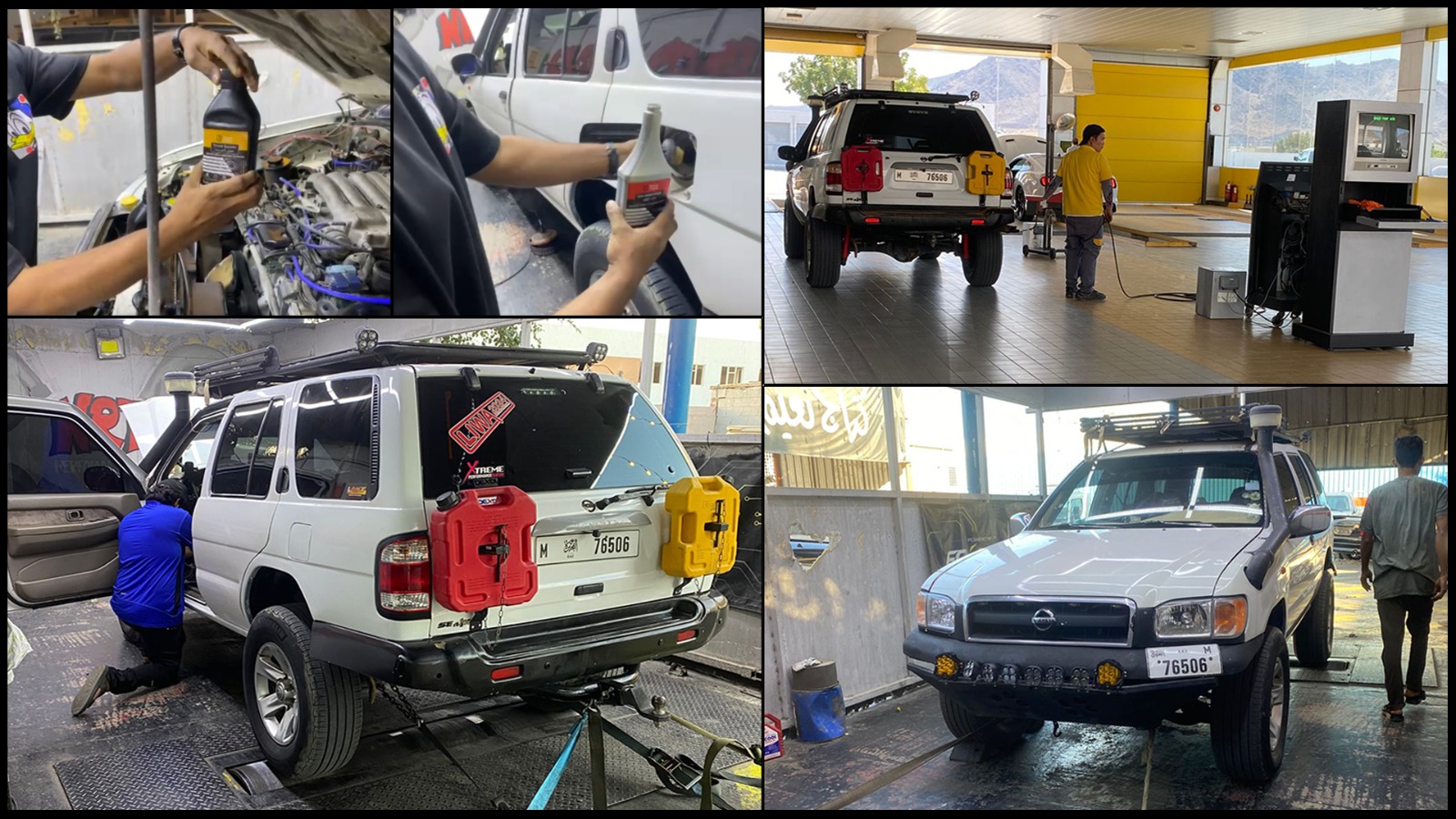 2003 Nissan Pathfinder used for the Dynocom dyno test